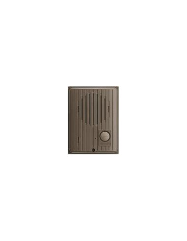 Platine audio saillie 1 bouton d'appel pour porte paliere gamme GT AIPHONE GTD 200056