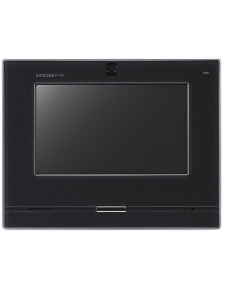 Moniteur noir vidéo IP / SIP écran tactile 7'' mains libres AIPHONE IXMV7B 200932