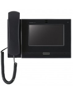 Moniteur noir vidéo IP / SIP écran tactile 7'' avec combiné AIPHONE IXMV7HB 200930 2