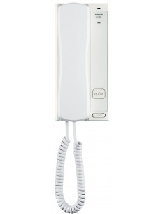 Poste audio secondaire blanc IP /SIP sur combiné avec ouverture porte AIPHONE IXRSW 200933 2