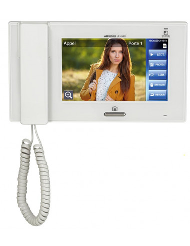 Moniteur maître avec boucle magnetique et ecran tactile 7 AIPHONE JP4MED 130315