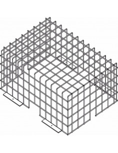 Grille de protection pour Beamtech BT2LL et BT4LL LUMINOX BTLGRID 2