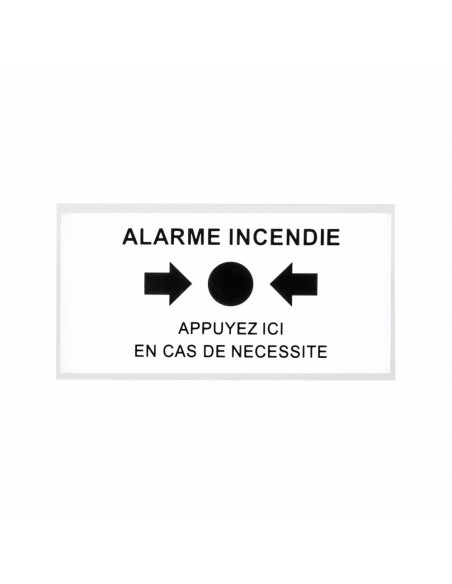 Sachet de 5 Vitres 'BRISEZ LA GLACE' pour S3000 NUGELEC NUG30032