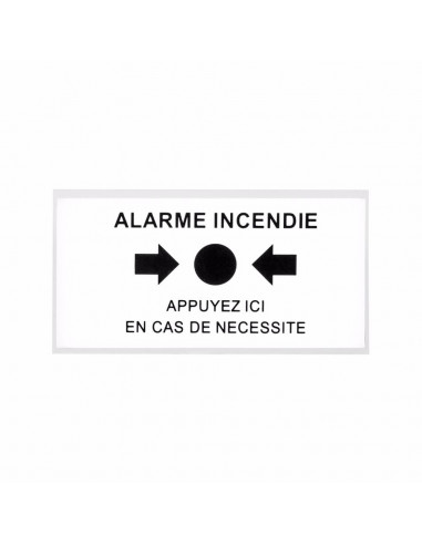 Sachet de 5 Vitres 'BRISEZ LA GLACE' pour S3000 NUGELEC NUG30032