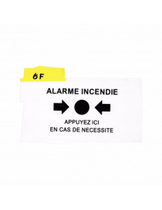 Sach. 5 Membranes alarme incendie S3000 NUGELEC NUG30080 2