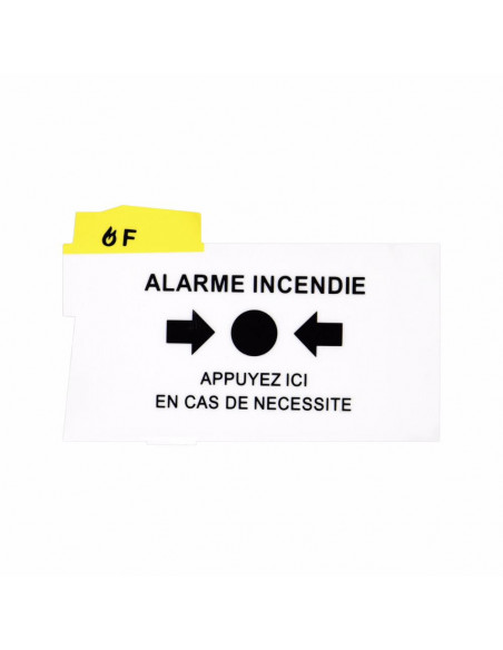 Sach. 5 Membranes alarme incendie S3000 NUGELEC NUG30080