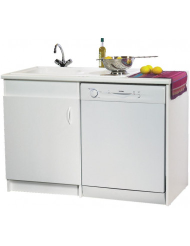 Meuble sous-évier L 120 pour intégration lave-vaisselle 1 porte NEOFORM INDUSTIES (NEOVA) S15V01057