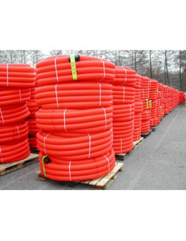 GAINE ANNELEE D40 ROUGE LG 50M POLYPIPE 2128