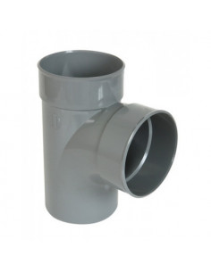 Culotte simple 90° Pvc Femelle/Femelle D.140mm NICOLL BY188 2