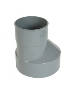 Réduction mâle femelle extérieure excentrée diamètre 160/125mm NICOLL IZ2