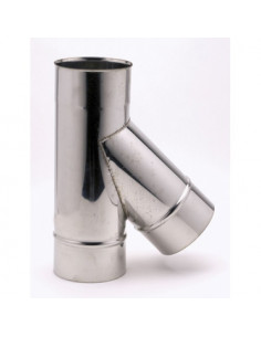 Tuyau rigide inox 304 pro Te à 135° inox 304 D.139mm TEN 605139 2