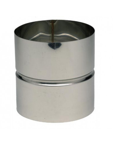 Manchette inox 304 pour montage condensation diamètre 180mm femelle/femelle TEN 612180