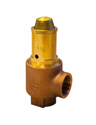Soupape de sûreté bronze sans...
