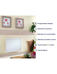 Radiateur chaleur douce intégrale NOIROT Plénitude Smart ECOcontrol 2