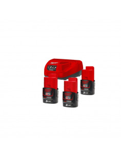 Pack batterie et chargeur M12 2AH NRJ-201 TECHTRONIC INDUSTRIES FRANCE 4933451900
