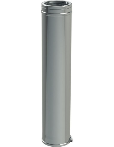 Conduit 1ML DUOTEN I316/I304 D. 80-130 + bride TOLERIE EMAILLERIE NANTAISE 501088