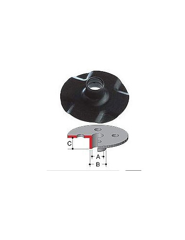 Guide à copier pour défonceuses et affleureuses INT18 EXT20 MAKITA 164393-0