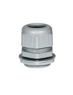 Presse-étoupe plastique IP68 filetage ISO20 gris RAL7001 LEGRAND 098003