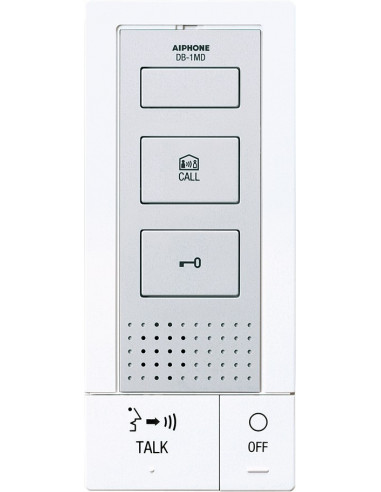 Poste maître audio mains libres pour platines DA1DS DA2DS et DA4DS AIPHONE DB1MD 118713