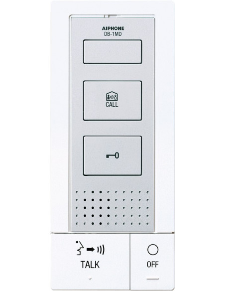 Poste maître audio mains libres pour platines DA1DS DA2DS et DA4DS AIPHONE DB1MD 118713