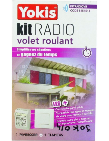 KIT RADIO VOLET ROULANT POWER KITRADIOVRP YOKIS 5454518