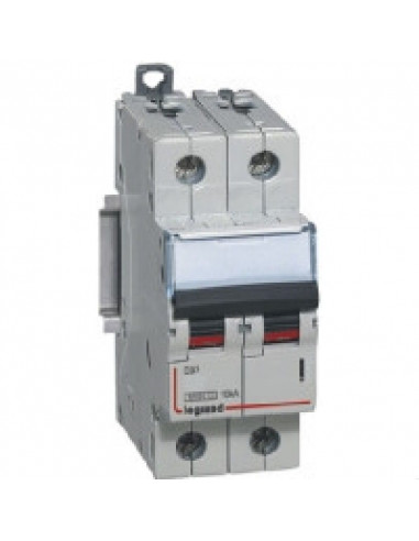 DISJONCTEUR DX3 2P C10 6000A/10KA LEGRAND 407782