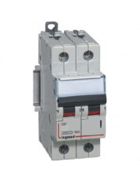 DISJONCTEUR DX3 2P C10 6000A/10KA LEGRAND 407782