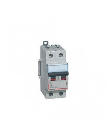 Disjoncteur DX³ vis/vis 2 Pôles 230/400V 40A 10kA courbe C 2 Modules LEGRAND 407788