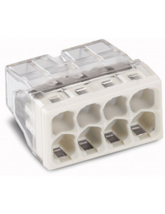 PACK 50 BORNES 8 ENTRÉES WAGO WAG2273-208