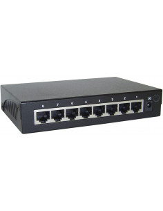 Switch de capacité 8 ports...