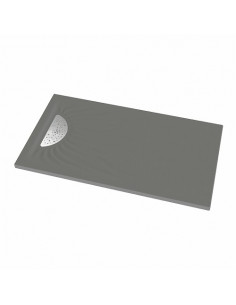 Receveur EMBRUNS Ultra Plat GRIS MAT 100X90 ALLIA 00736600004AG3