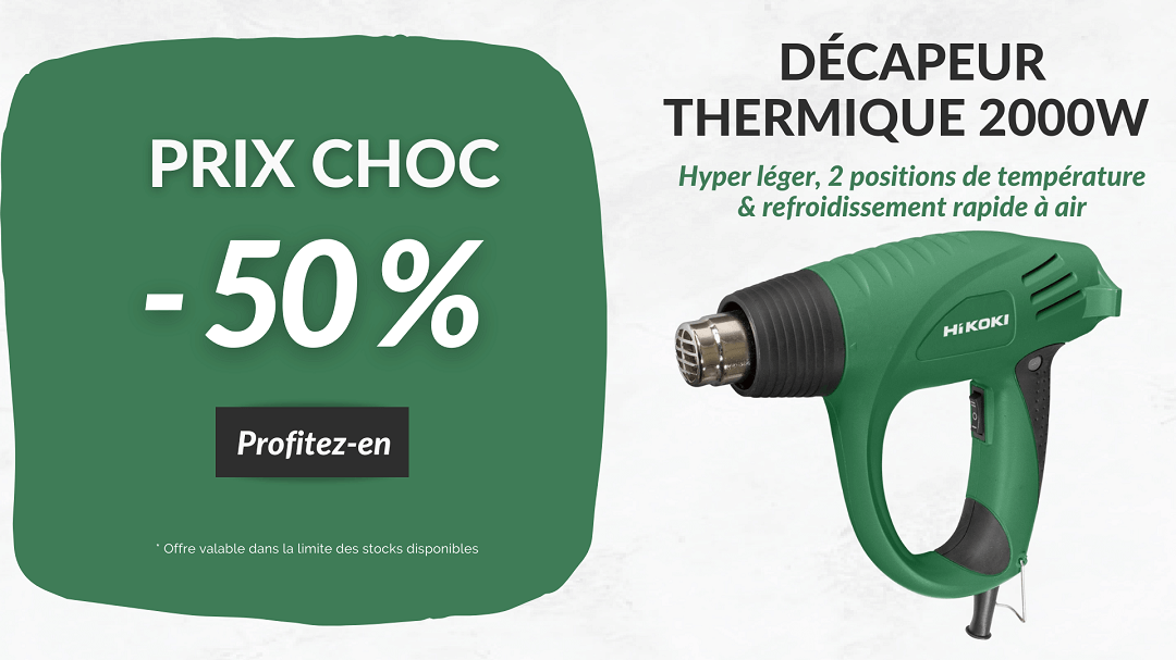 Promotion décapeur 2000W